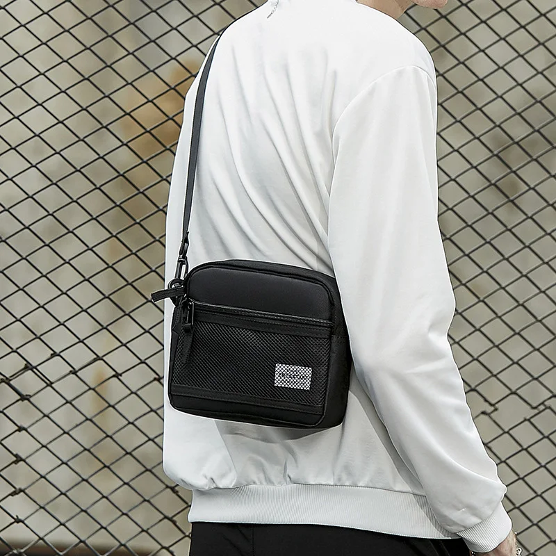 Men's Bag sling Nylon Crossbody Shoulder Messenger Bag Casual tote Handbags Phone Bags small black nylon|-f-| men sac a main
Men's Bag sling Nylon Crossbody Shoulder Messenger Bag Casual tote Handbags Phone Bags small black nylon|-f-| men sac a main