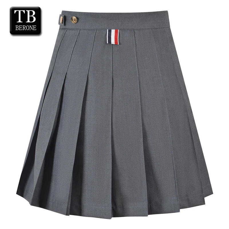 TB BERONE Women Elegant High Waist Slim Skirts Above Knee Mini Skirt Thom Brand Skirts Casual Summer Short Pleated Skirt traf
TB BERONE Women Elegant High Waist Slim Skirts Above Knee Mini Skirt Thom Brand Skirts Casual Summer Short Pleated Skirt traf