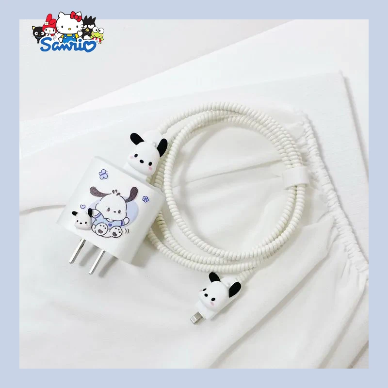 Sanrio Pochacco Charger Protective Cover iPhone15 14Kawaii Cartoon Apple 18 20W Cute Data Cable Charging Head Cover Girls Gifts
Sanrio Pochacco Charger Protective Cover iPhone15 14Kawaii Cartoon Apple 18 20W Cute Data Cable Charging Head Cover Girls Gifts