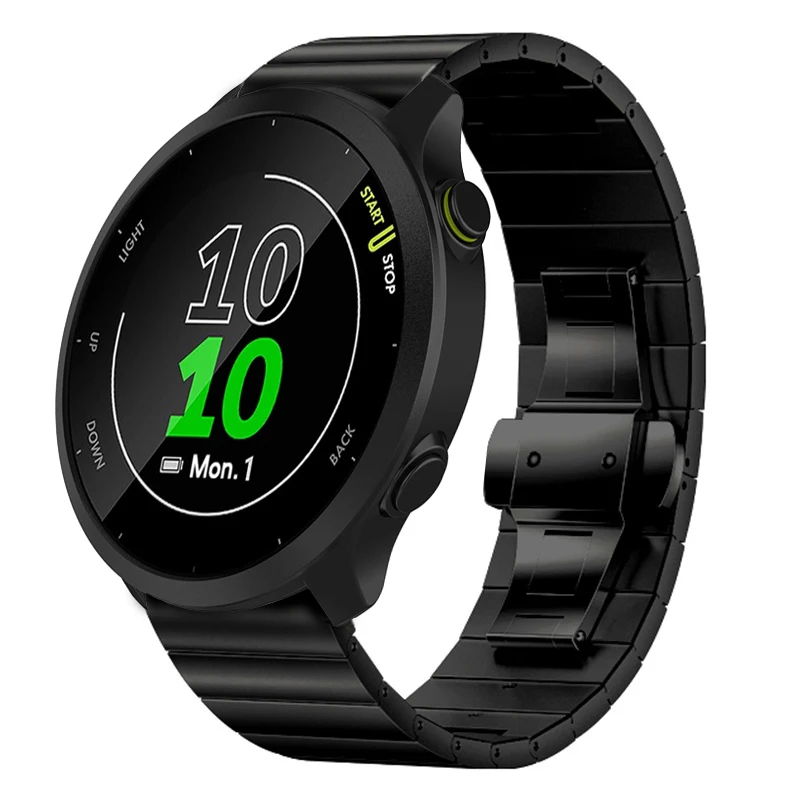 Для Garmin Forerunner 158 245 645 музыкальный ремешок из нержавеющей стали ремешок для часов модный браслет 20 мм браслет для Forerunner 55
Для Garmin Forerunner 158 245 645 музыкальный ремешок из нержавеющей стали ремешок для часов модный браслет 20 мм браслет для Forerunner 55
