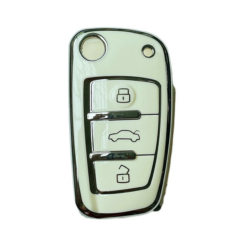 TPU Car Flip Key Cover Protector Accessories For Audi A1 A3 8P A4 A5 A6 C7 A7 S3 S7 S8 R8 Q2 Q3 Q5 Q7 Q8 SQ5 C5 C6 TT RS3 RS6
TPU Car Flip Key Cover Protector Accessories For Audi A1 A3 8P A4 A5 A6 C7 A7 S3 S7 S8 R8 Q2 Q3 Q5 Q7 Q8 SQ5 C5 C6 TT RS3 RS6