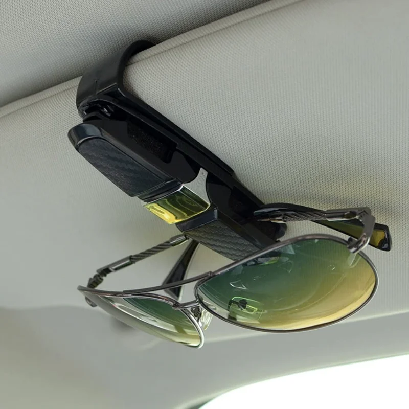 Car Glasses Case Auto Sun Visor Glasses Holder Sunglasses Clip Card Holder Eyeglasses Accessories Car Accessories Interior
Car Glasses Case Auto Sun Visor Glasses Holder Sunglasses Clip Card Holder Eyeglasses Accessories Car Accessories Interior