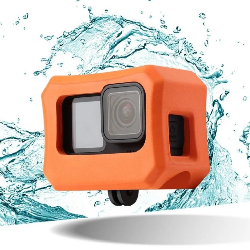 

For Gopro 9 10 11 Accessories Waterproof Diving Floating Floaty Case Frame Surfing Foam Float For Go Pro Hero 9 10 Camera