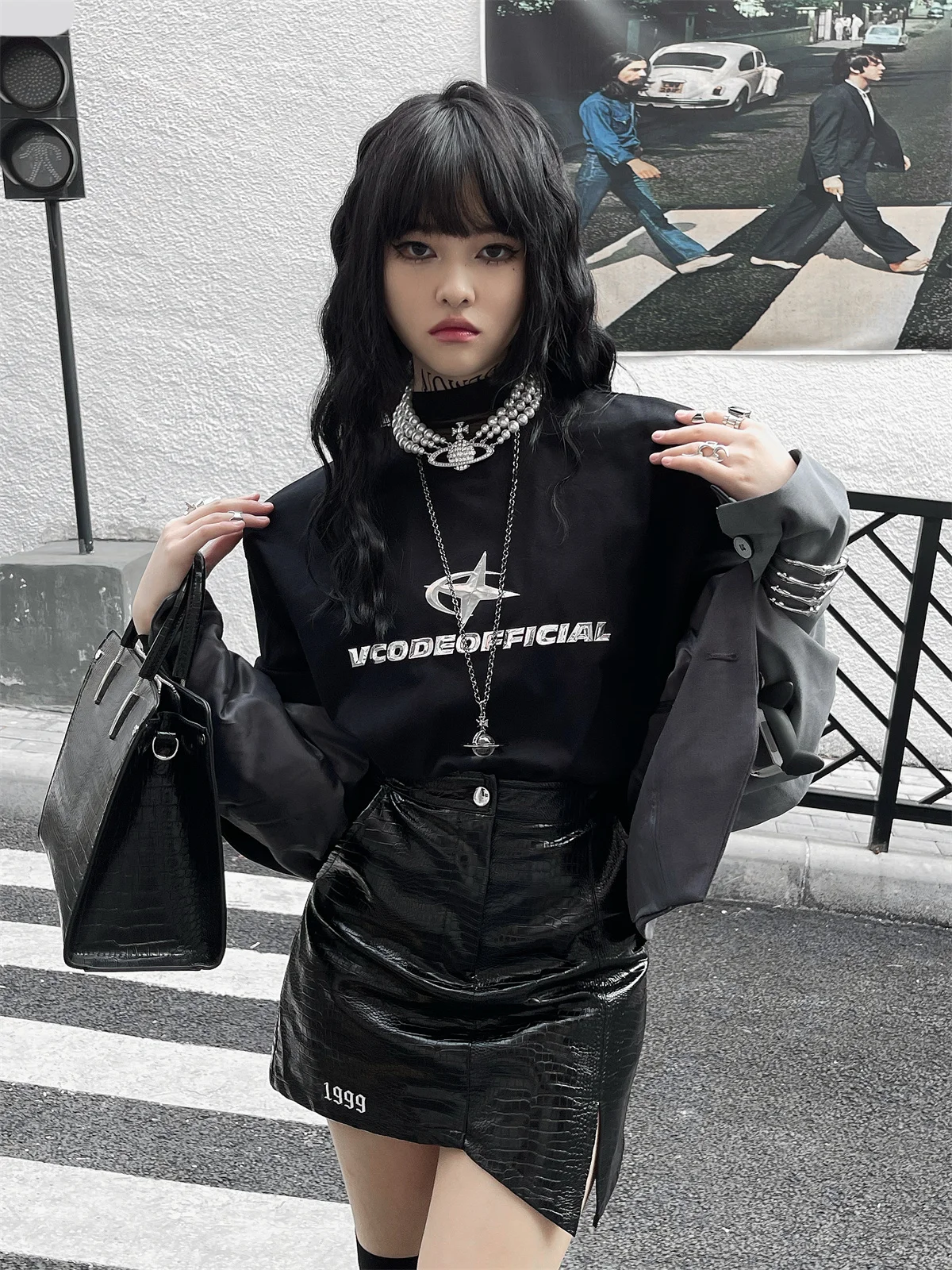 LUNATICASYLM Harajuku Y2K Top Black Punk Gothic Chill Cool Grunge 100% Cotton One Piece Women's T-shirt 2022 
LUNATICASYLM Harajuku Y2K Top Black Punk Gothic Chill Cool Grunge 100% Cotton One Piece Women's T-shirt 2022