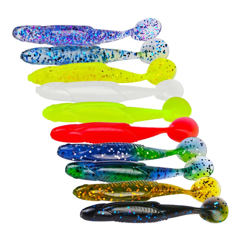 9.5cm 10 Pieces of Soft Leech Lure Bait, Very Suitable for Sea Fishing, Colored Soft Silicone Bait, Fishing Gear Supplies 2020
9.5cm 10 Pieces of Soft Leech Lure Bait, Very Suitable for Sea Fishing, Colored Soft Silicone Bait, Fishing Gear Supplies 2020