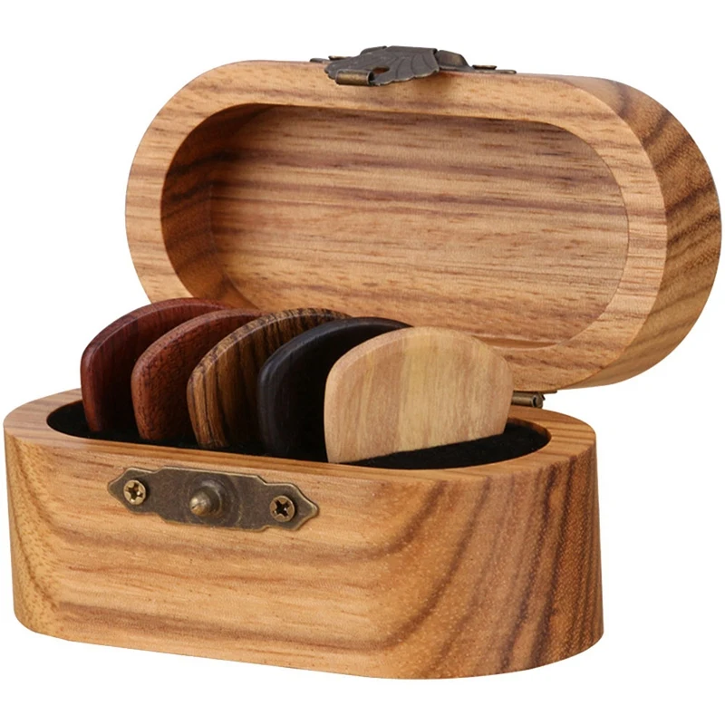 Wood Guitar Pick Display Case Mini Guitar Pick Box Guitar Solid Wood Pick Storage Box With Wooden Pick
Wood Guitar Pick Display Case Mini Guitar Pick Box Guitar Solid Wood Pick Storage Box With Wooden Pick