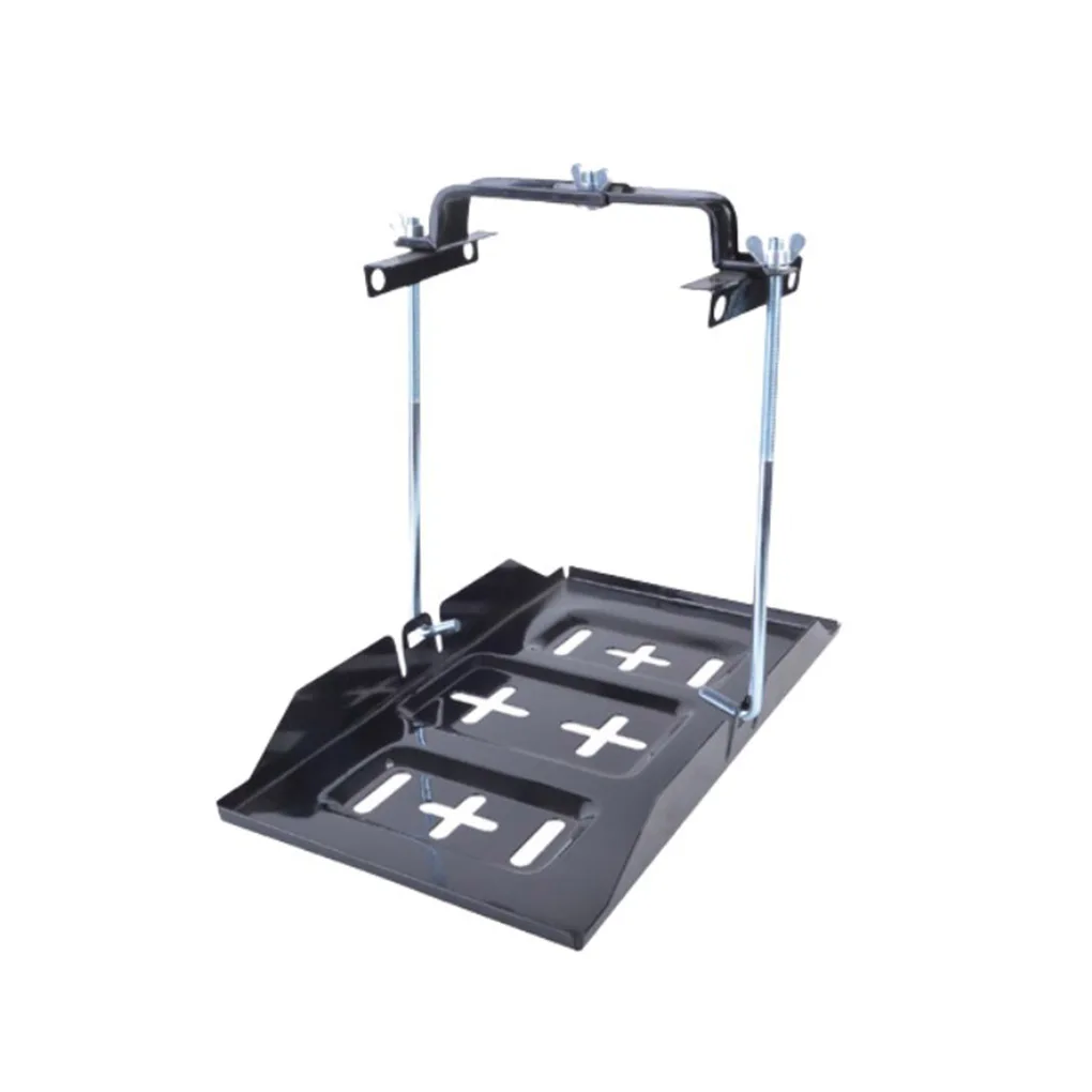 Metal Auto Battery Tray Portable Width Adjustable Internal Detachable Upgrading Universal Vehicle Holder Part Accessories
Metal Auto Battery Tray Portable Width Adjustable Internal Detachable Upgrading Universal Vehicle Holder Part Accessories