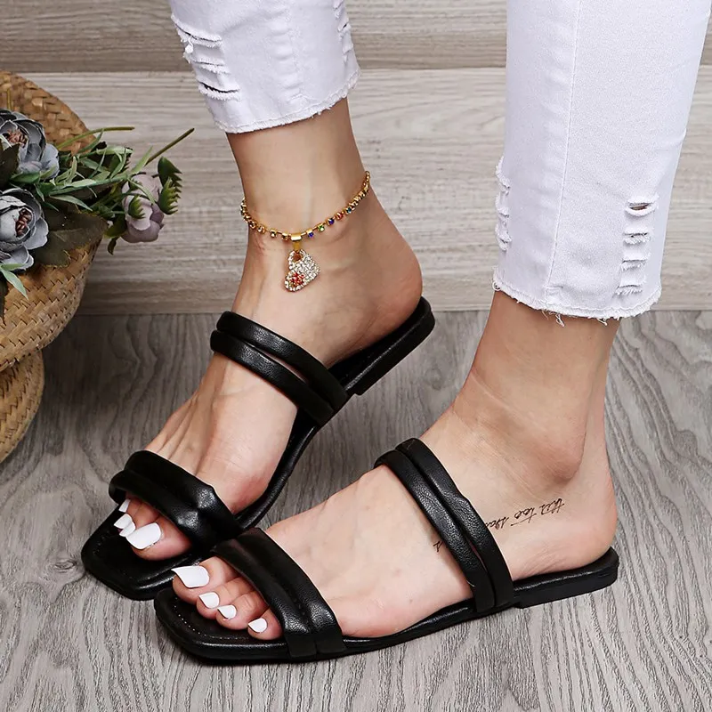 Women's Shoes Narrow Band Sandals Women 2022 Summer Casual Femmes Sandales Outdoor Beach Slides Ladies Slippers Flat Shoes
Women's Shoes Narrow Band Sandals Women 2022 Summer Casual Femmes Sandales Outdoor Beach Slides Ladies Slippers Flat Shoes
