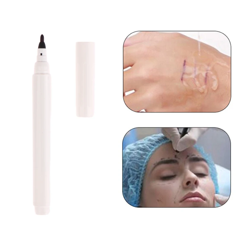 1Pc Surgical Skin Marker for Eyebrow Skin Marker Pen Tattoo Skin Marker Measure Measuring Ruler Tool
1Pc Surgical Skin Marker for Eyebrow Skin Marker Pen Tattoo Skin Marker Measure Measuring Ruler Tool