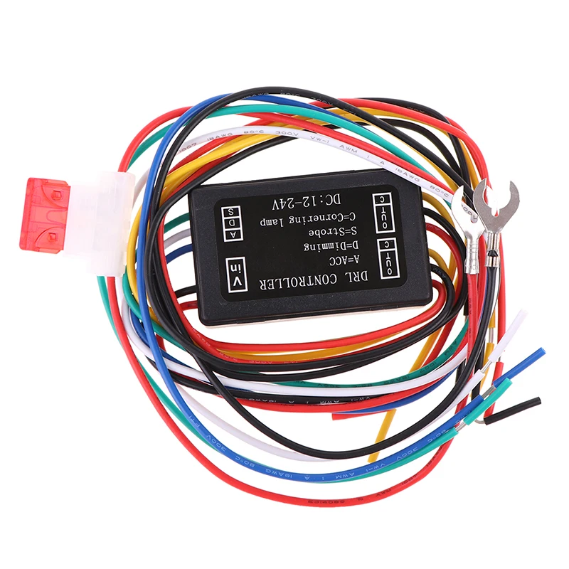 2 In 1 DRL Controller Auto Car LED Daytime Running Light Relay Harness Dimmer Light Controller
2 In 1 DRL Controller Auto Car LED Daytime Running Light Relay Harness Dimmer Light Controller