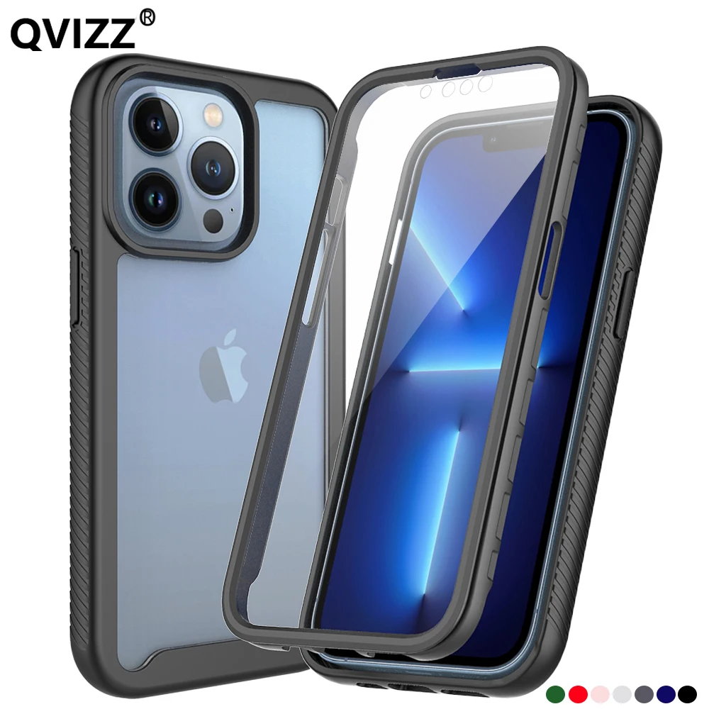 Полноразмерный бампер на 360 ° для iPhone 13 Pro Max 13 12 Mini 11 Pro Max XS SE 3 2022 2 2020 XR 8 7 6S Plus, бронированная защитная рамка
Полноразмерный бампер на 360 ° для iPhone 13 Pro Max 13 12 Mini 11 Pro Max XS SE 3 2022 2 2020 XR 8 7 6S Plus, бронированная защитная рамка
