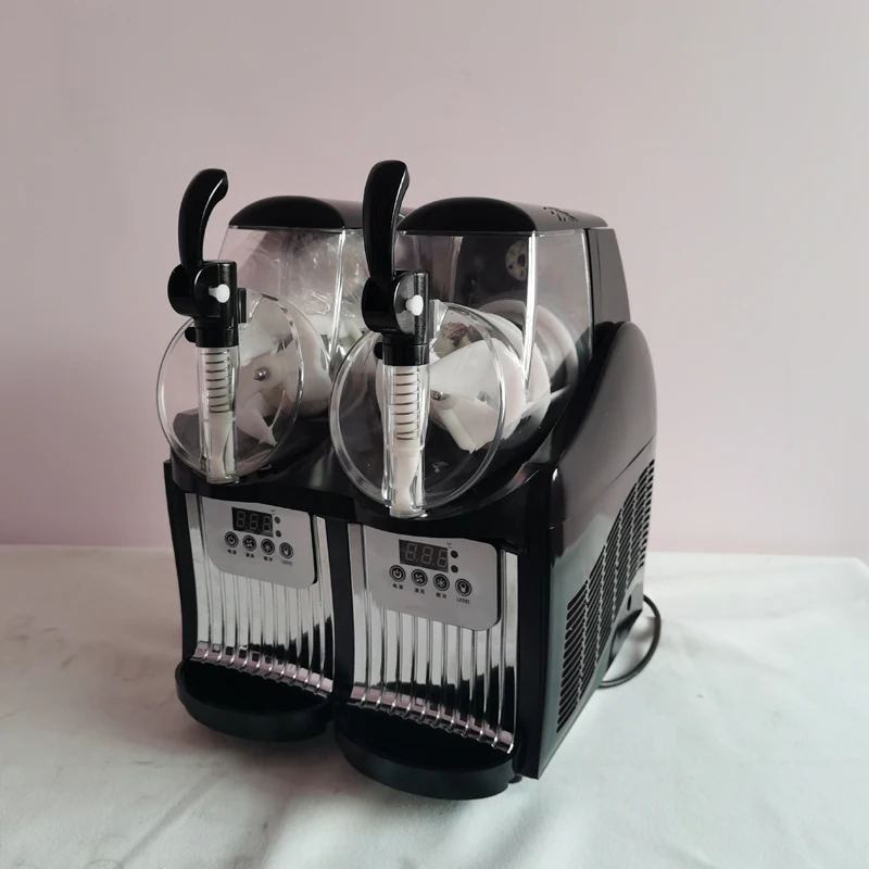 Заводская розетка, машина для приготовления снега для маргариты, устройство для приготовления снега с 2 резервуарами, коммерческая машина для таяния снега
Заводская розетка, машина для приготовления снега для маргариты, устройство для приготовления снега с 2 резервуарами, коммерческая машина для таяния снега