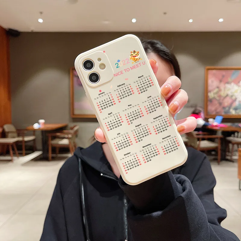 Year of the Tiger Calendar for iPhone 12 11 13 Pro Max Mini XS Max XR X 8 7 Plus SE Simple Case
Year of the Tiger Calendar for iPhone 12 11 13 Pro Max Mini XS Max XR X 8 7 Plus SE Simple Case
