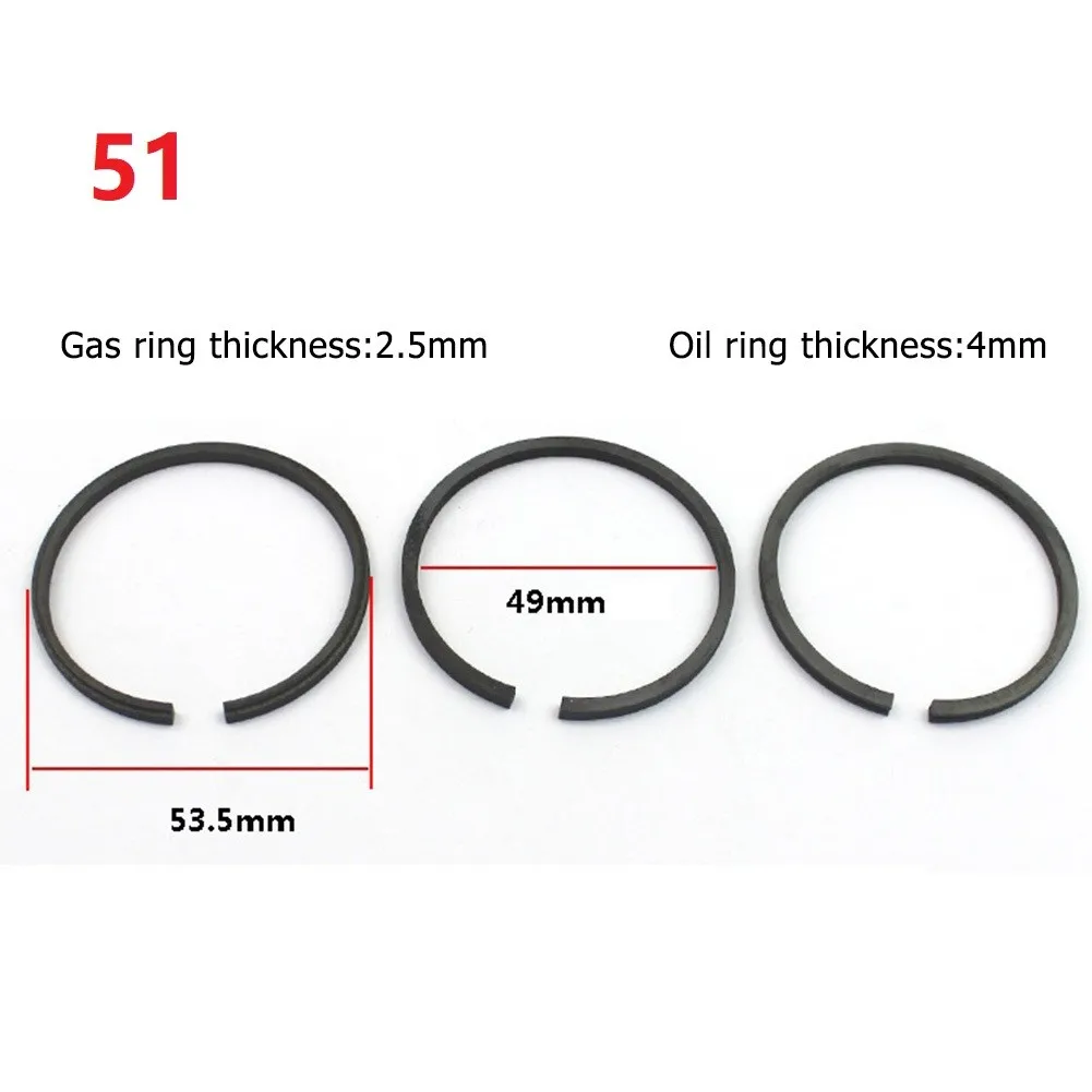 For 42/47/48/51/52/65mm Cylinder Air Compressor Piston Ring 3pcs Air Compressor Air Compressor Piston Ring Newest Reliable
For 42/47/48/51/52/65mm Cylinder Air Compressor Piston Ring 3pcs Air Compressor Air Compressor Piston Ring Newest Reliable