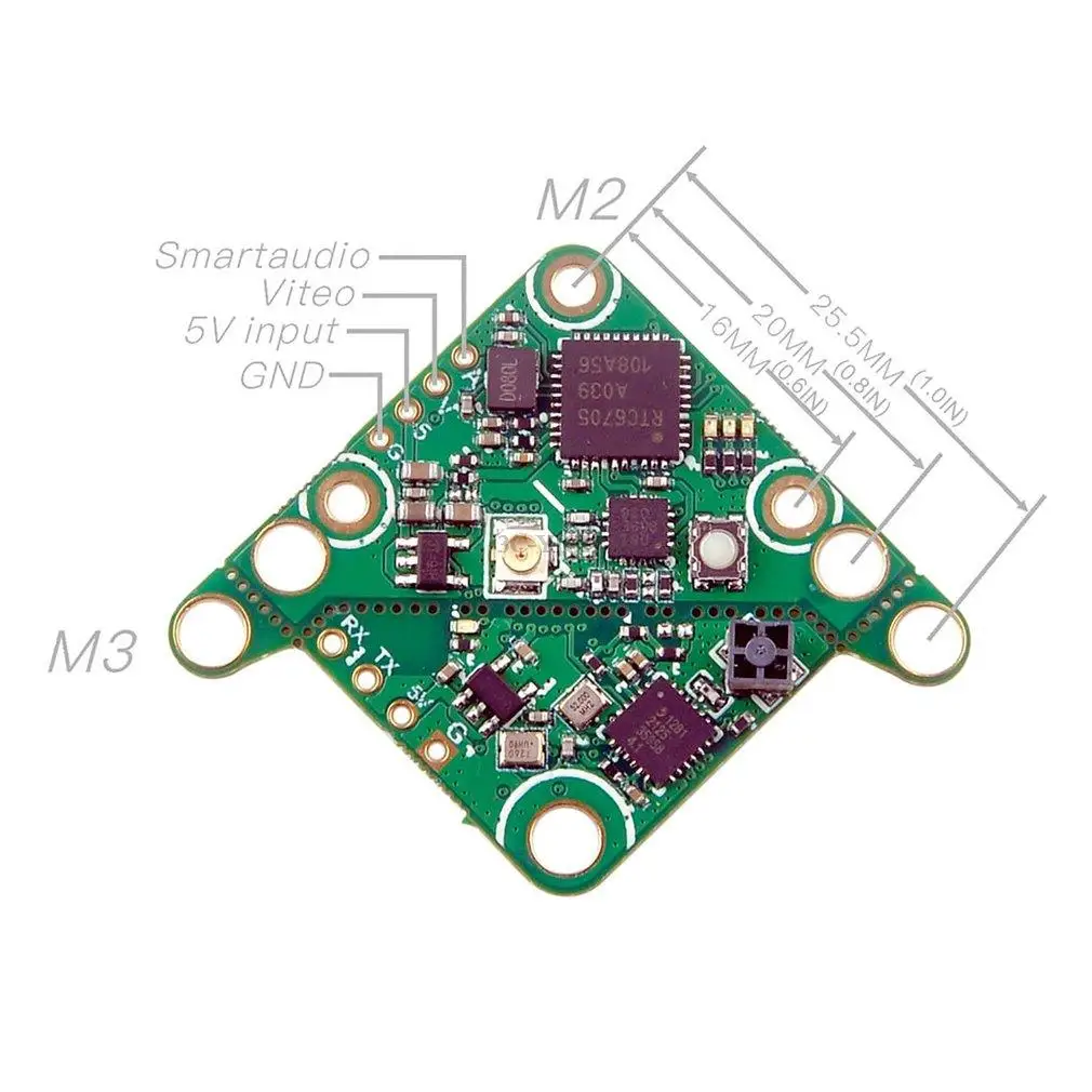 Module ELRS Fyujon Two-in-one Module Built-in ELRS 2.4G Receiver And OpenVTX Video Transmission Receiver
Module ELRS Fyujon Two-in-one Module Built-in ELRS 2.4G Receiver And OpenVTX Video Transmission Receiver