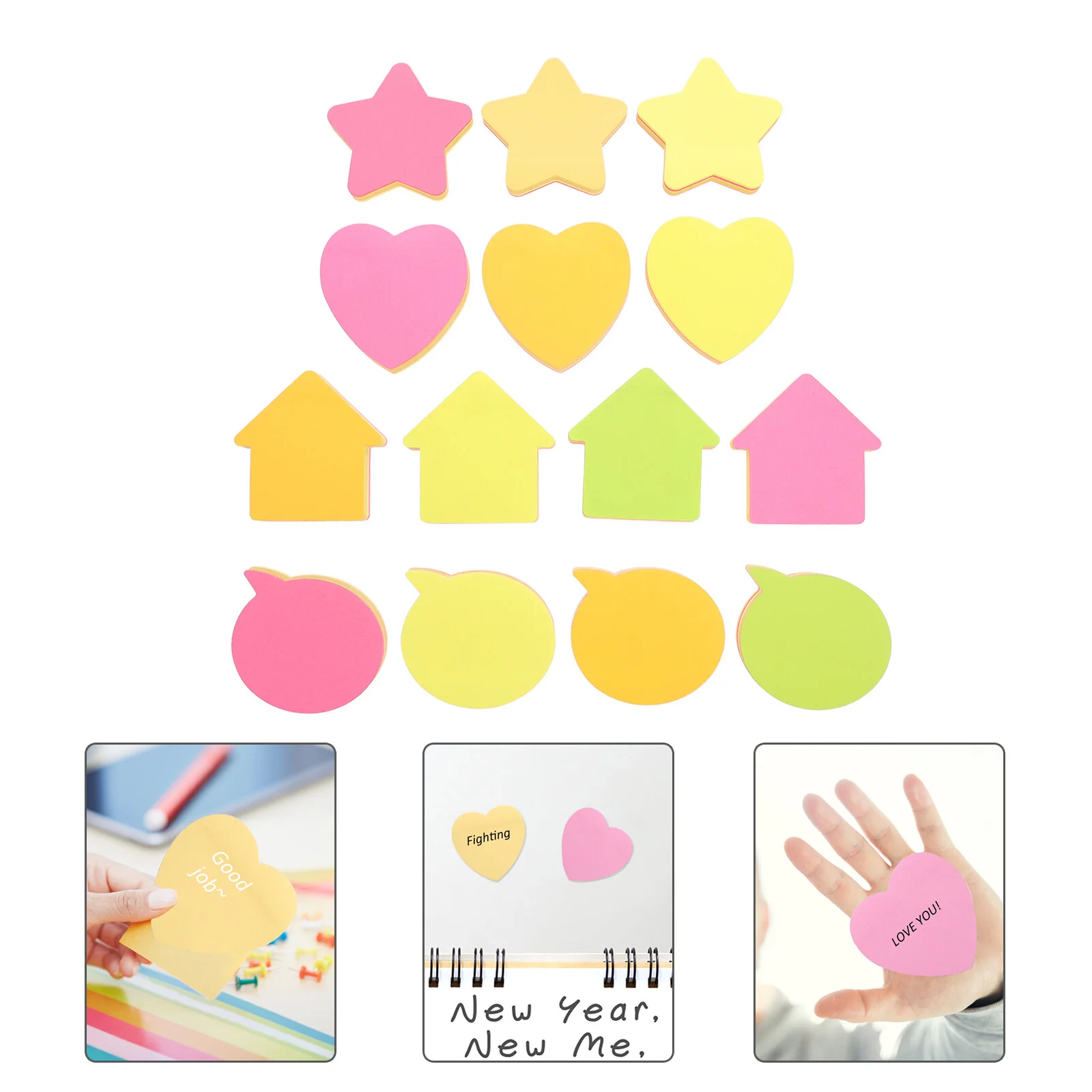 Sticker Colored Memo Pads Post Memos Sticky Marker Removable Notes Super Tearable
Sticker Colored Memo Pads Post Memos Sticky Marker Removable Notes Super Tearable
