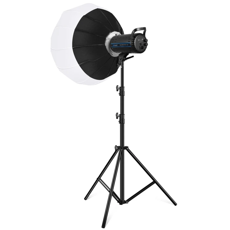 PULUZ Professional 150W 3200K-5600K Studio Video Light Photography Kit with Foldable Lantern Softbox
PULUZ Professional 150W 3200K-5600K Studio Video Light Photography Kit with Foldable Lantern Softbox