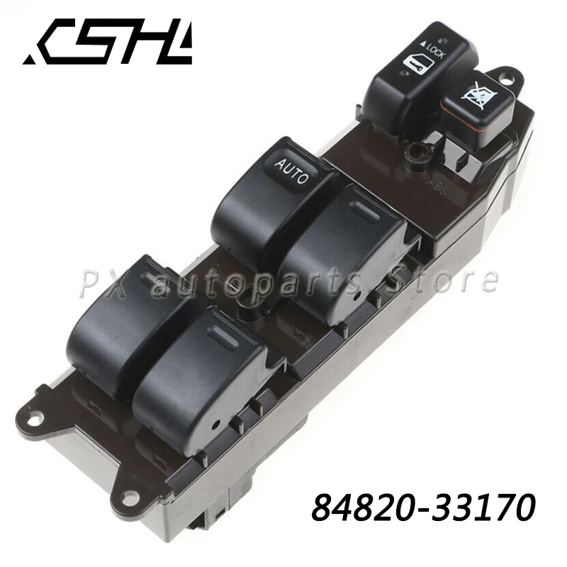 84820-33170 Power window lifting main switch button for CAMRY Saloon V3 SIENNA L2 replace 84820AE011 84820AE012 84820AA070
84820-33170 Power window lifting main switch button for CAMRY Saloon V3 SIENNA L2 replace 84820AE011 84820AE012 84820AA070
