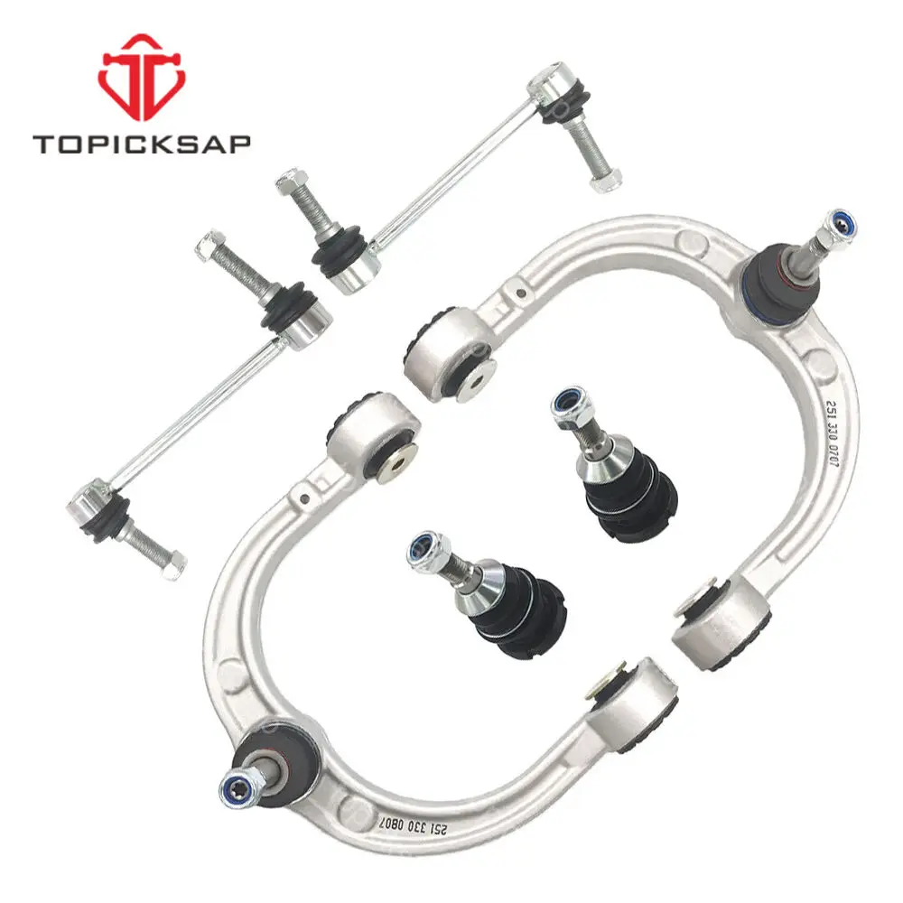 TOPICKSAP 6pcs Front Upper Control Arm Ball Joint Sway Bar Link Kit for Mercedes-Benz W164 GL450 ML350 2006 2007 2008 - 2012
TOPICKSAP 6pcs Front Upper Control Arm Ball Joint Sway Bar Link Kit for Mercedes-Benz W164 GL450 ML350 2006 2007 2008 - 2012