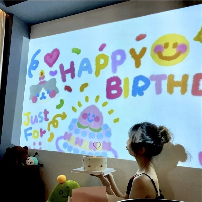 Projection Lamp Background Projector Night Light Birthday Party Decoration Bedroom Decor Photo Props Atmosphere Lights
Projection Lamp Background Projector Night Light Birthday Party Decoration Bedroom Decor Photo Props Atmosphere Lights