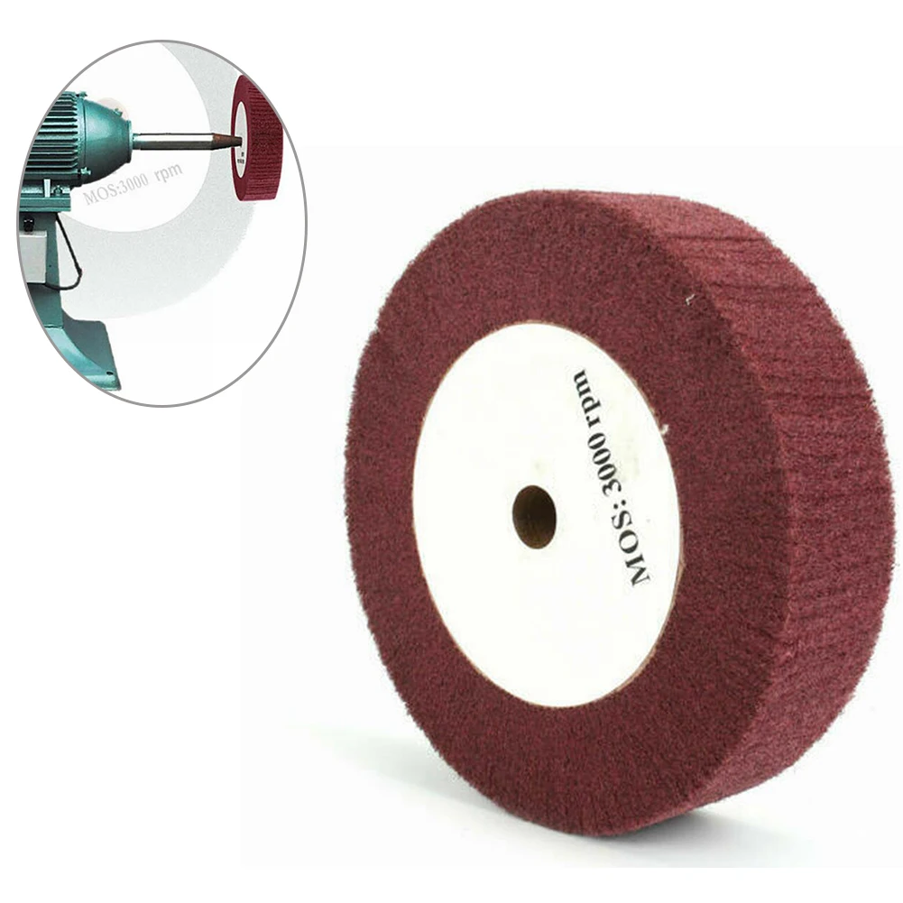 6" Non-Woven Grinding Wheel 320 Grit Flap Buffing Wheel 150x20mm Disc Polish Abrasive Tool Removing Paint Oxidation Scrubbing
6" Non-Woven Grinding Wheel 320 Grit Flap Buffing Wheel 150x20mm Disc Polish Abrasive Tool Removing Paint Oxidation Scrubbing