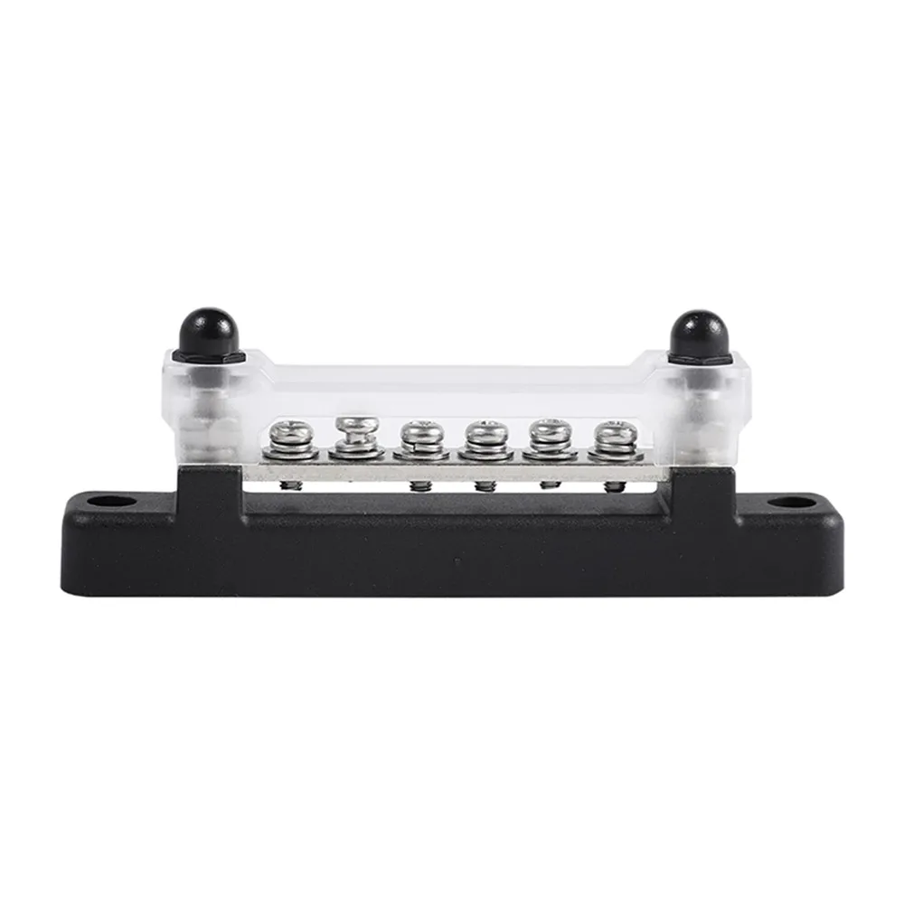 Terminal Block Terminal Bus Bar Kit Boat For Car Copper Bar For Car Boat Marine Nylon PC RV 1Pieces 6 Terminal
Terminal Block Terminal Bus Bar Kit Boat For Car Copper Bar For Car Boat Marine Nylon PC RV 1Pieces 6 Terminal