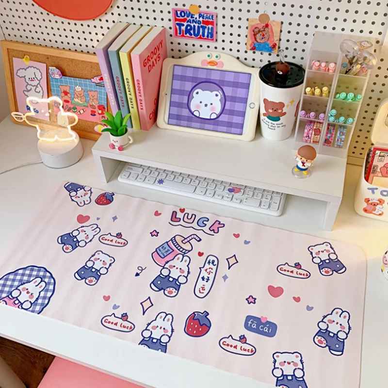 Cute Mouse Pad Waterproof Desktop Oil-proof Non-slip Desk Mat Kawaii Gaming Accessories Students Writing Pad
Cute Mouse Pad Waterproof Desktop Oil-proof Non-slip Desk Mat Kawaii Gaming Accessories Students Writing Pad
