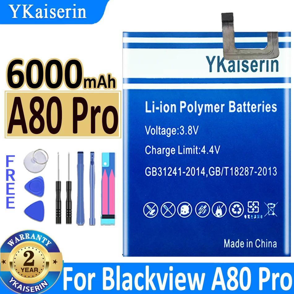 Аккумулятор ykaisсеребрин 6000 мАч A 80 Pro для Blackview A80 Pro A80Pro/A80 Plus A 80 Plus A80plus аккумулятор + Бесплатные инструменты
Аккумулятор ykaisсеребрин 6000 мАч A 80 Pro для Blackview A80 Pro A80Pro/A80 Plus A 80 Plus A80plus аккумулятор + Бесплатные инструменты