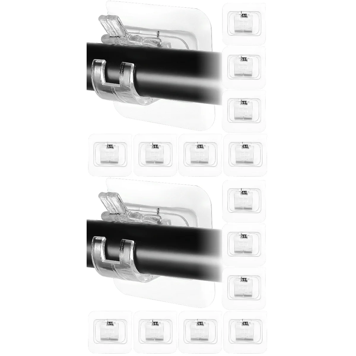 20 Pcs Viscosity Fixing Bathroom Kitchen Curtain Rod Brackets Curtain Rods Holders Drapery Hook Holders
20 Pcs Viscosity Fixing Bathroom Kitchen Curtain Rod Brackets Curtain Rods Holders Drapery Hook Holders