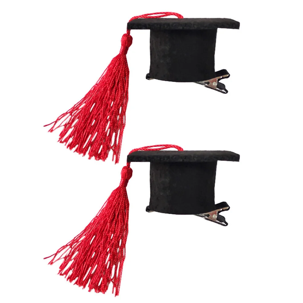 2 Pcs Kid Hair Accessories Graduate Clip Decors Spring Party Clips Metal Mini Doctoral Hat Graduation Hairpins Child
2 Pcs Kid Hair Accessories Graduate Clip Decors Spring Party Clips Metal Mini Doctoral Hat Graduation Hairpins Child