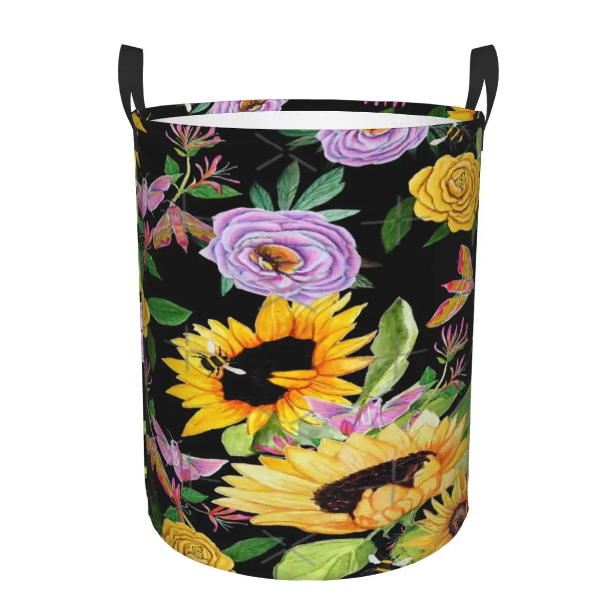 Honey Bee , Sunflower , Moth And Peony Circular hamper,Storage Basket With Two handles living roomsStorage of clothes
Honey Bee , Sunflower , Moth And Peony Circular hamper,Storage Basket With Two handles living roomsStorage of clothes