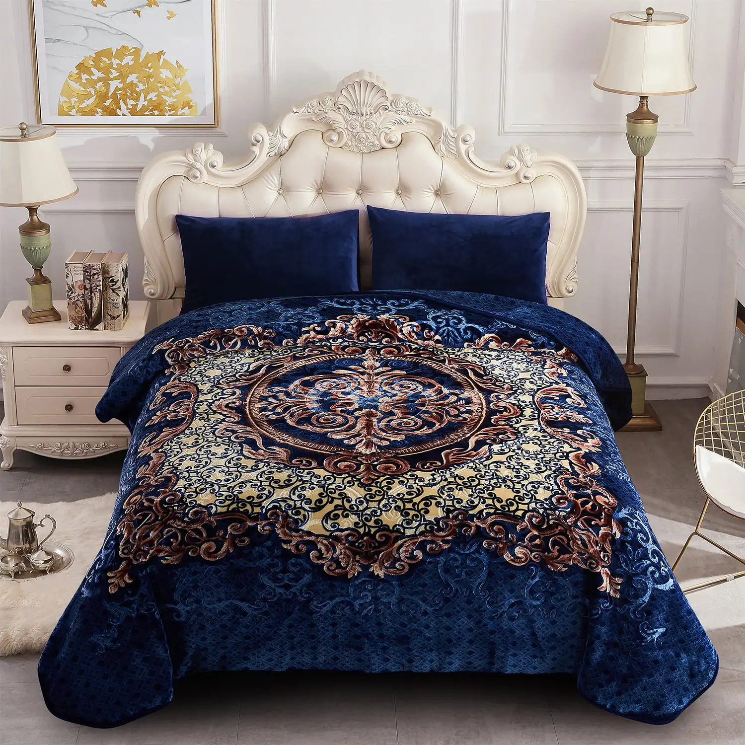 free shipping Fleece Bed Blanket 9lbs for King Bed- Heavy Thick Soft Warm Blanket for Winter,85"x95"
free shipping Fleece Bed Blanket 9lbs for King Bed- Heavy Thick Soft Warm Blanket for Winter,85"x95"
