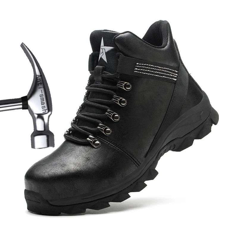 High-top Boots, Comfortable and Soft Labor Protection Shoes, Men's Foot Protection, Soft, Comfortable, Lightweight, Waterproof
High-top Boots, Comfortable and Soft Labor Protection Shoes, Men's Foot Protection, Soft, Comfortable, Lightweight, Waterproof