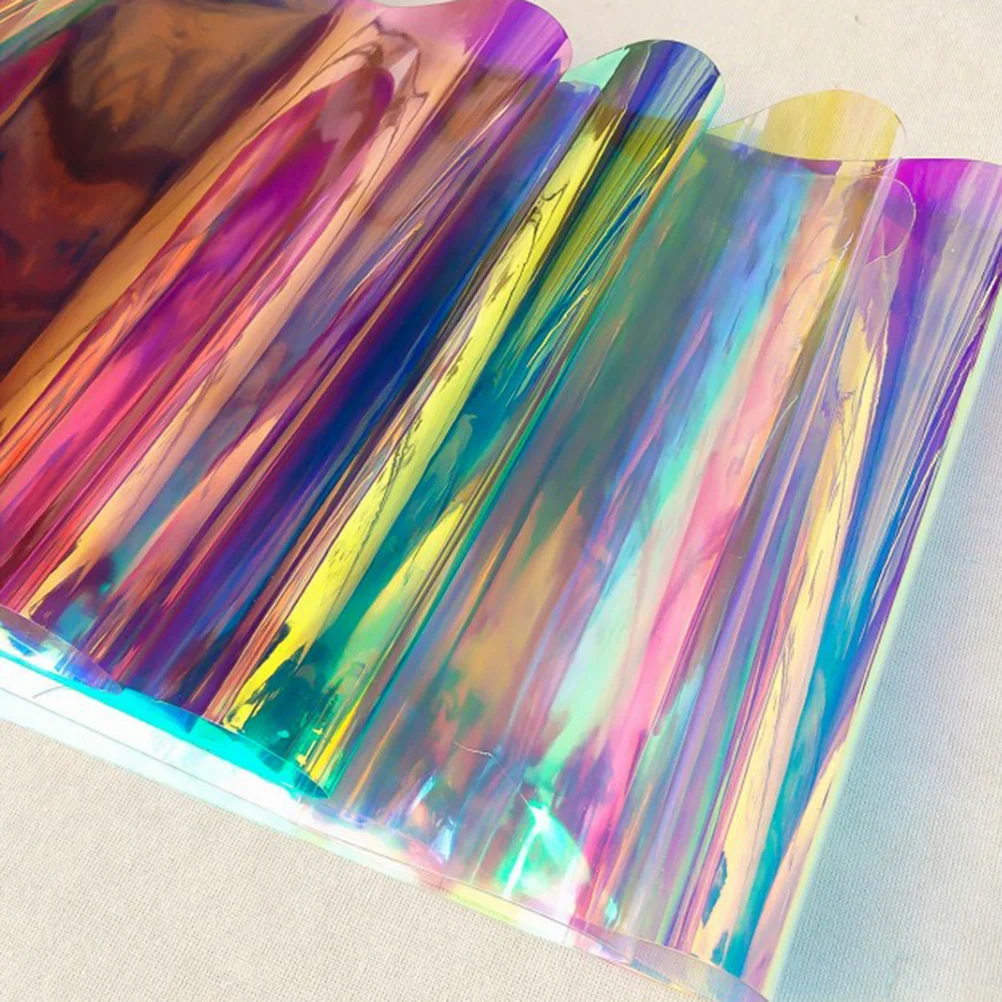 4 Sheets A4 Transparent Rainbow Film DIY Glitter PVC Home Events Luggage Hair Bow Clothing Handbags Symphony Film
4 Sheets A4 Transparent Rainbow Film DIY Glitter PVC Home Events Luggage Hair Bow Clothing Handbags Symphony Film
