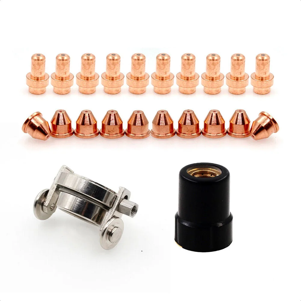 Torch Shield Torch Electrodes 22pcs 40A Cut Eastwood Versa Electrode Tip High Quality Plasma Torch Professional
Torch Shield Torch Electrodes 22pcs 40A Cut Eastwood Versa Electrode Tip High Quality Plasma Torch Professional