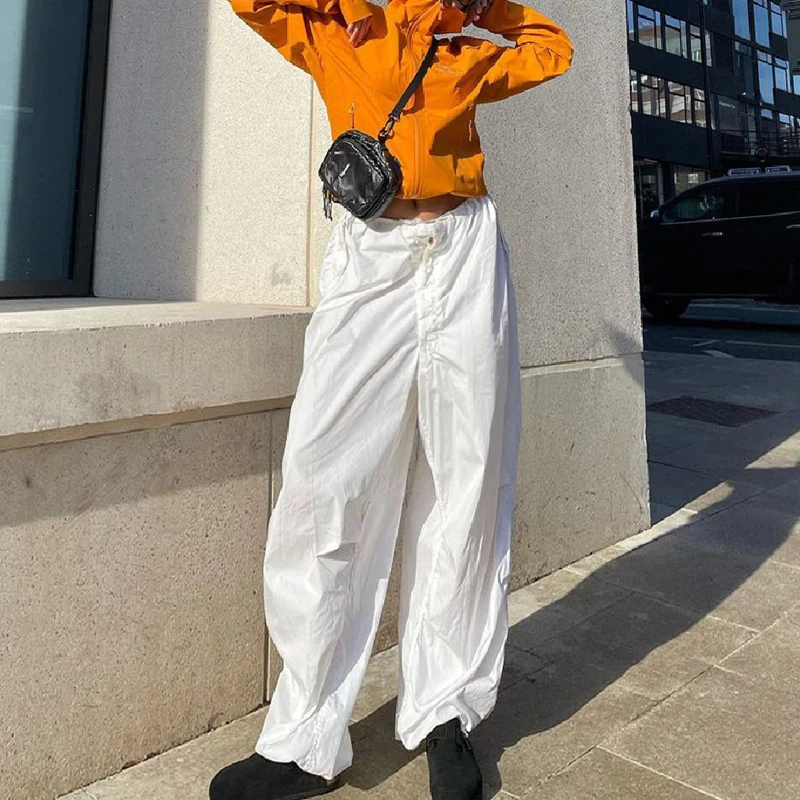 Women's Oversized Loose Wide Leg Casual Loose Sweatpants White Baggy Trousers Casual Vintage Y2K Harajuku High Waist Pants 2022
Women's Oversized Loose Wide Leg Casual Loose Sweatpants White Baggy Trousers Casual Vintage Y2K Harajuku High Waist Pants 2022