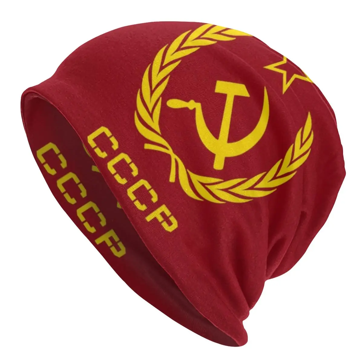 Russian USSR Soviet Union Socialism Hammer And Sickle Skullies Beanies Winter Warm Slouchy Beanie Hat CCCP Knitted Bonnet Cap
Russian USSR Soviet Union Socialism Hammer And Sickle Skullies Beanies Winter Warm Slouchy Beanie Hat CCCP Knitted Bonnet Cap