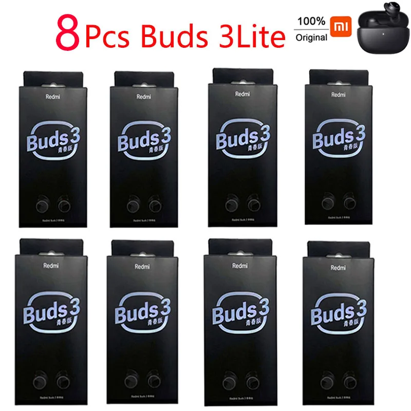 Оригинальные наушники Xiaomi Redmi Buds 3 Youth Lite Edition, bluetooth наушники, TWS беспроводная гарнитура, сенсорное шумоподавление
Оригинальные наушники Xiaomi Redmi Buds 3 Youth Lite Edition, bluetooth наушники, TWS беспроводная гарнитура, сенсорное шумоподавление
