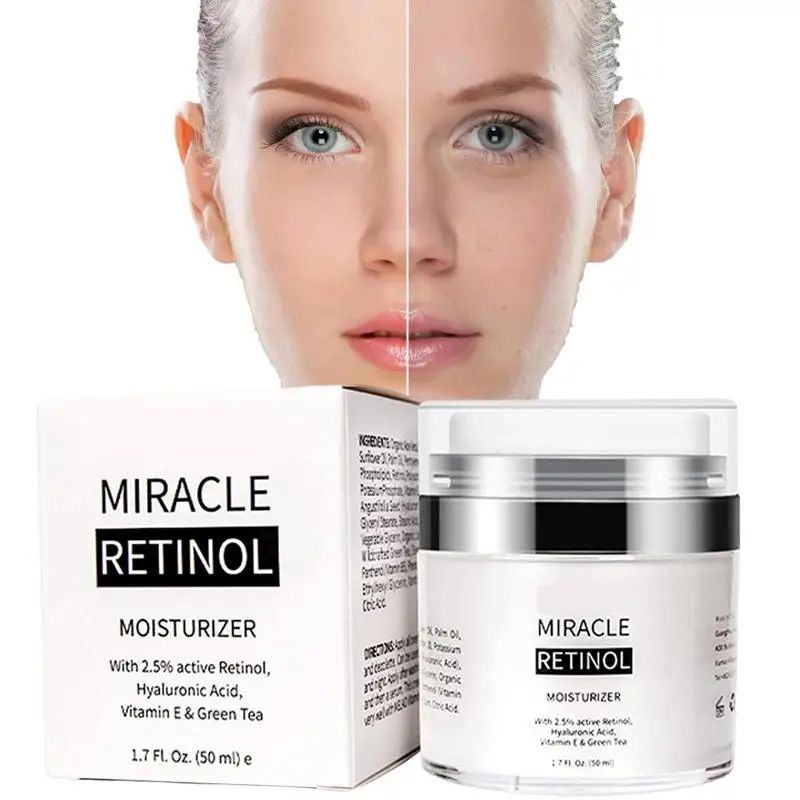 

Face Whitening Moisturizing Retinol Creams Skin Hydrating Tighten Serum 50ml Safe Healthy Dark Spot Remover Lotion For Women Men