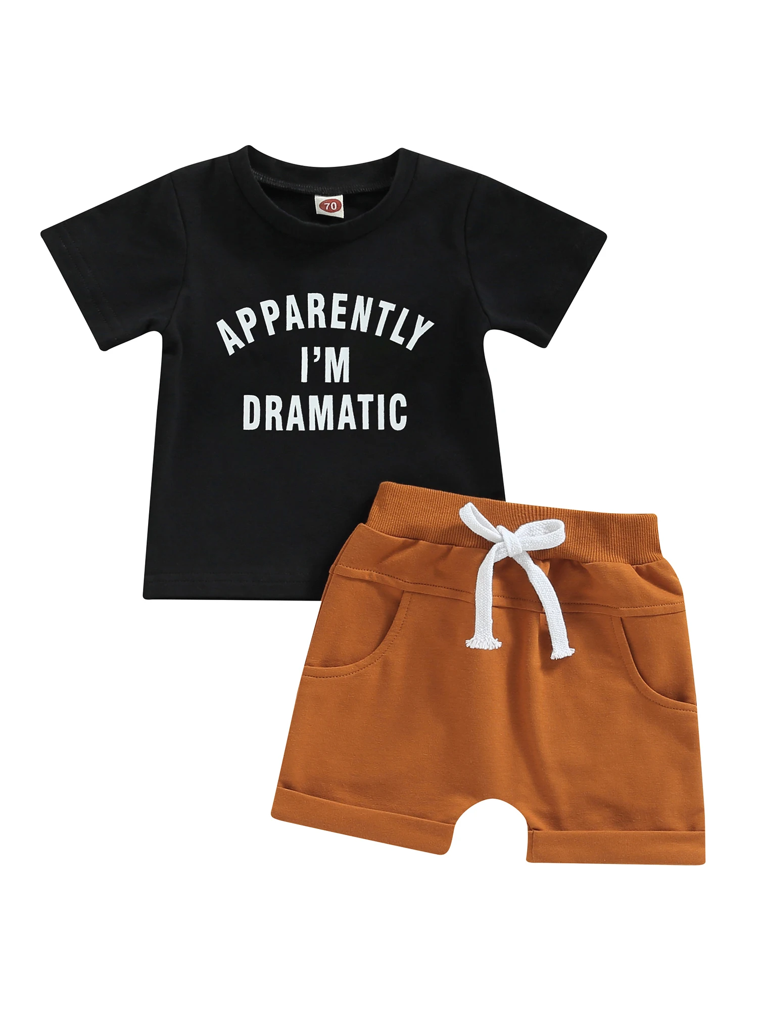 0-3Y Newborn Infant Baby Boys Summer Outfits Short Sleeve Letter Print T-shirt Tops and Elastic Drawstring Shorts Sets
0-3Y Newborn Infant Baby Boys Summer Outfits Short Sleeve Letter Print T-shirt Tops and Elastic Drawstring Shorts Sets