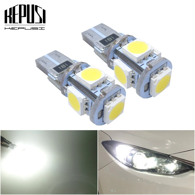 2x Led T10 W5w 5smd 5050 Led Car Light W5w 194 168 W5w Bulbs White Blue Red Pink Wedge Lamp Band Turn Signal Light Canbus
2x Led T10 W5w 5smd 5050 Led Car Light W5w 194 168 W5w Bulbs White Blue Red Pink Wedge Lamp Band Turn Signal Light Canbus