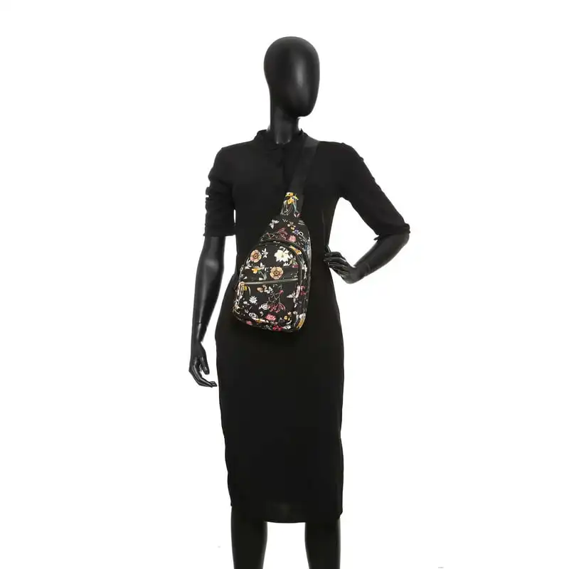 Elegant Floral Women PU Leather Sling Backpack Crossbody Shoulder Bag Outdoor Sport Travel Chest Daypack
Elegant Floral Women PU Leather Sling Backpack Crossbody Shoulder Bag Outdoor Sport Travel Chest Daypack