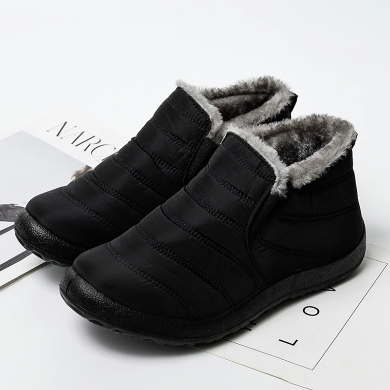 Women Boots Snow Fur Boots For Women Slip On Platform Ladies Shoes Plush Ankle Boots Waterproof Punk Winter Footwear Botas Mujer
Women Boots Snow Fur Boots For Women Slip On Platform Ladies Shoes Plush Ankle Boots Waterproof Punk Winter Footwear Botas Mujer