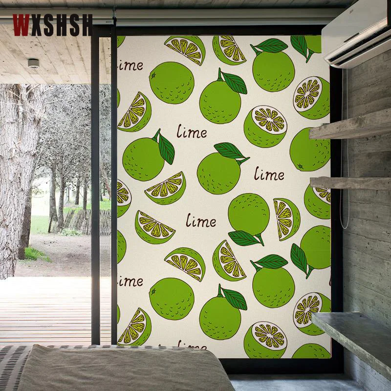 Custom Size Window Film Electrostatic Fruits Pattern Security Decorative Removable Tint-Film For Home Office Store 55cmx100cm
Custom Size Window Film Electrostatic Fruits Pattern Security Decorative Removable Tint-Film For Home Office Store 55cmx100cm
