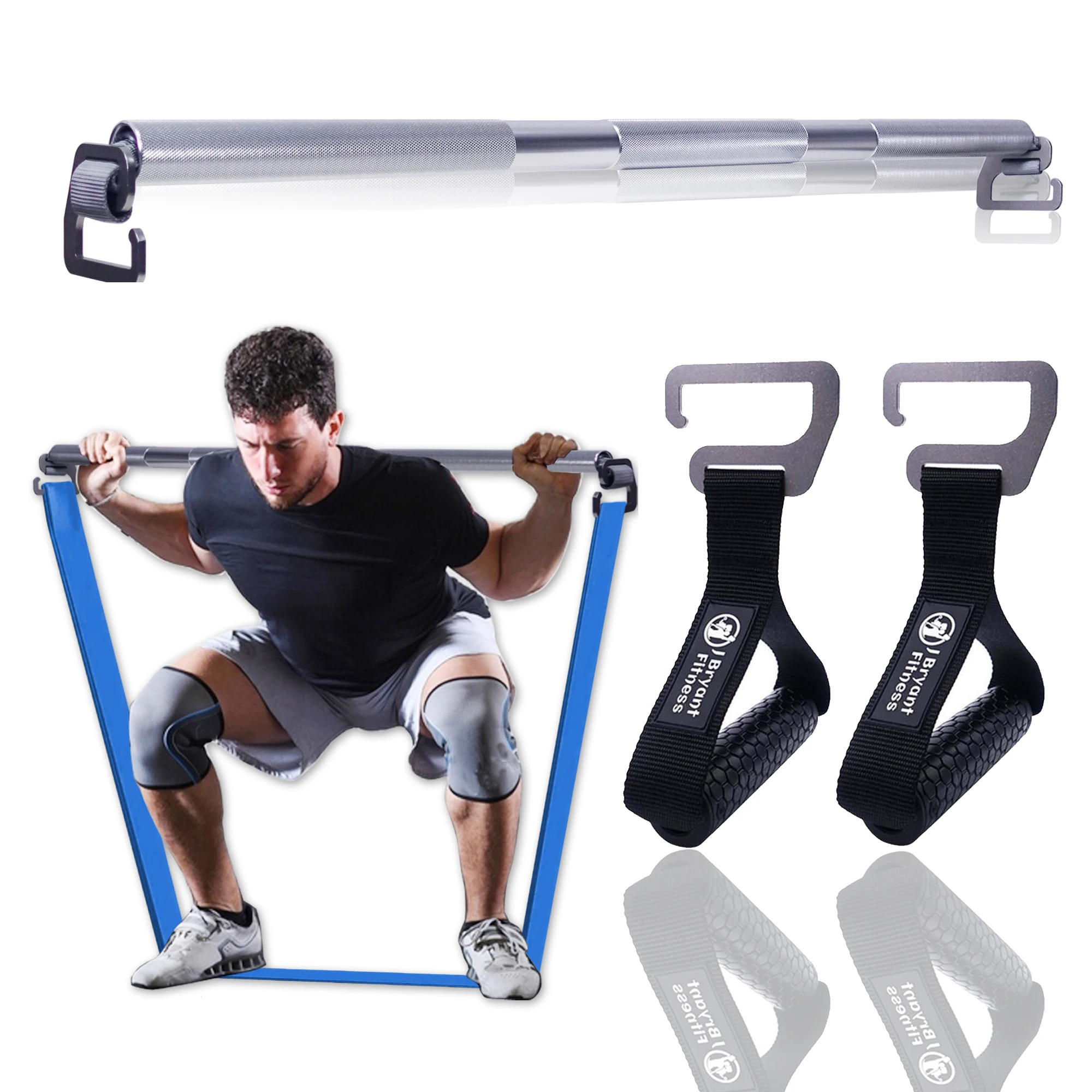 96CM Resistance Band Exercise Bar for Loop Band Squat Deadlift Chest Press Large Hook with Handles Fitness Equipment
96CM Resistance Band Exercise Bar for Loop Band Squat Deadlift Chest Press Large Hook with Handles Fitness Equipment