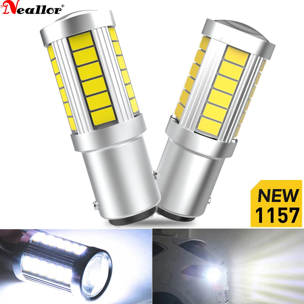 2x P21W Led 1157 p21/5w bay15d 1156 BA15S LED 3157 P27/7W T25 7443 T20 Car Turn Signal Light Daytime Running Lamp 12V 6000K
2x P21W Led 1157 p21/5w bay15d 1156 BA15S LED 3157 P27/7W T25 7443 T20 Car Turn Signal Light Daytime Running Lamp 12V 6000K