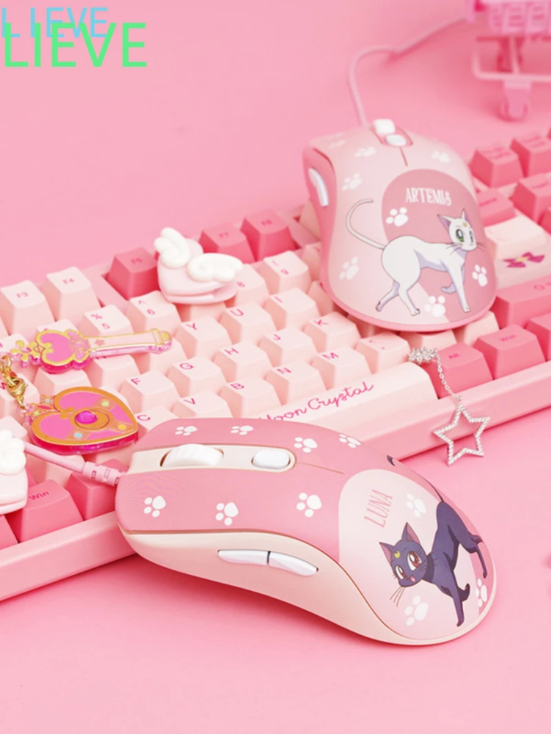 Игра с компьютерной мышью Сейлор Мун, с кабельным ТВ-приставкой, 25000 точек/дюйм, кошачья анимация, Artemis, Pink Moon, макропрограммирование, новинка
Игра с компьютерной мышью Сейлор Мун, с кабельным ТВ-приставкой, 25000 точек/дюйм, кошачья анимация, Artemis, Pink Moon, макропрограммирование, новинка