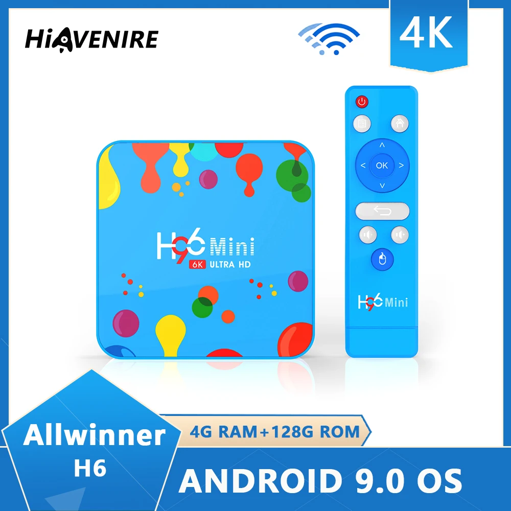 H96 Mini Android TV Box 6K HDR Allwinner H6 Android 9.0 Smart BT TV Box H.265 5G WiFi USB 3.0 4G DDR3 32G 128G EMMC Set Top Box
H96 Mini Android TV Box 6K HDR Allwinner H6 Android 9.0 Smart BT TV Box H.265 5G WiFi USB 3.0 4G DDR3 32G 128G EMMC Set Top Box