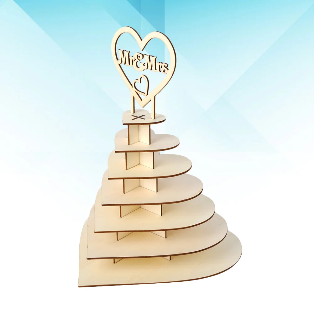 Display Stand Rack Wedding Chocolatedessert Party Wooden Cupcake Cake Holderheart Candy Supplies Decorative Table Mini Plate 
Display Stand Rack Wedding Chocolatedessert Party Wooden Cupcake Cake Holderheart Candy Supplies Decorative Table Mini Plate