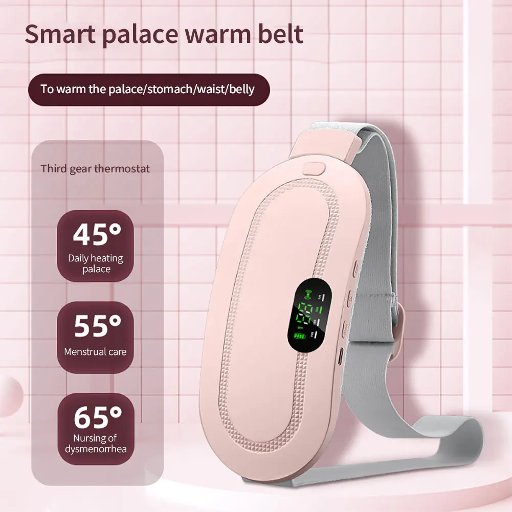Menstrual Heating Pad Smart Warm Palace Belt Relief Waist Pain Cramps Vibrating Abdominal Massager Electric Waist Belt Device
Menstrual Heating Pad Smart Warm Palace Belt Relief Waist Pain Cramps Vibrating Abdominal Massager Electric Waist Belt Device